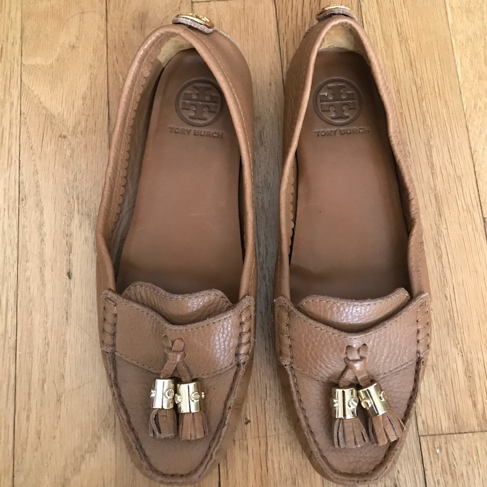 Tory Burch leather loafers